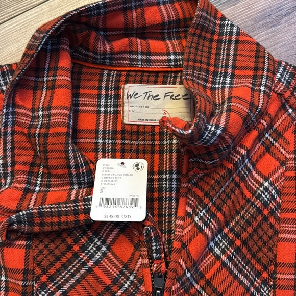 NWT Free People Flannel - Picture 2 of 4